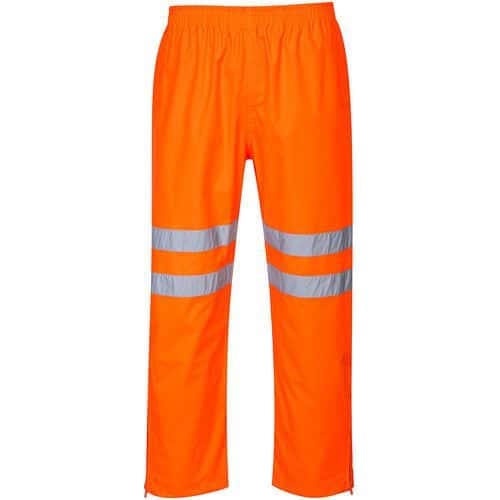 Pantaloni da lavoro traspiranti ad alta visibilità arancioni - Portwest