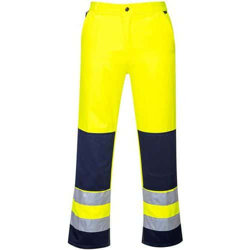 Pantaloni da lavoro Siviglia giallo/blu scuro - Portwest