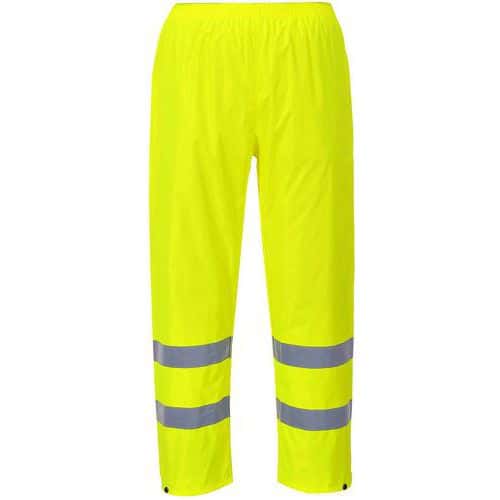 Pantaloni antipioggia ad alta visibilità gialli - Portwest