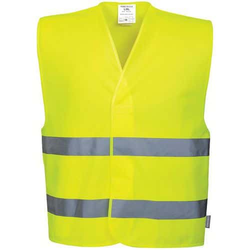 Gilet giallo a 2 bande alta visibilità - Portwest