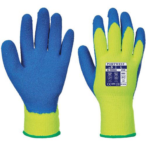 Guanto grip antifreddo giallo - Portwest