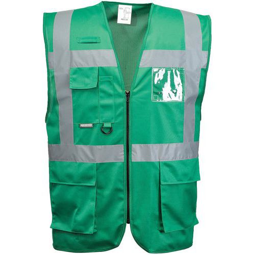 Gilet iona executive verde - Portwest