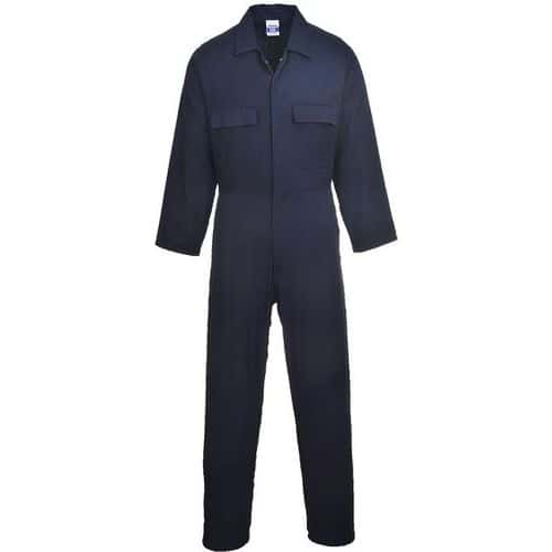 Tuta euro work in cotone  blu navy - Portwest