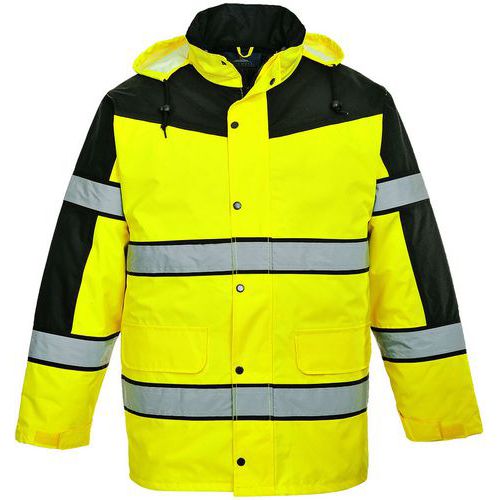 Parka bicolore ad alta visibilità giallo - Portwest