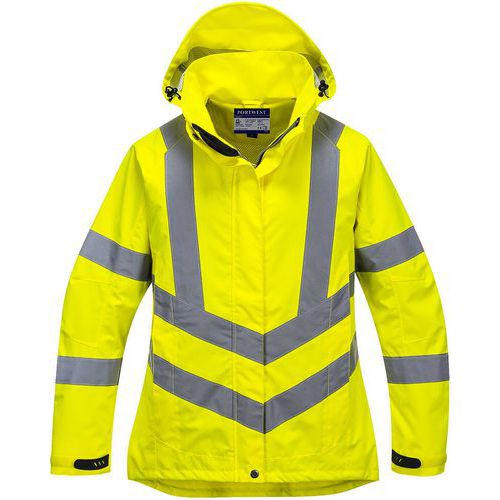 Parka traspirante da donna ad alta visibilità giallo - Portwest