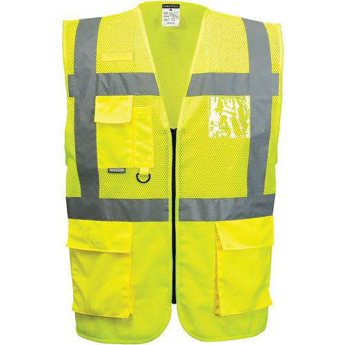 Gilet Executive in maglia giallo - Portwest