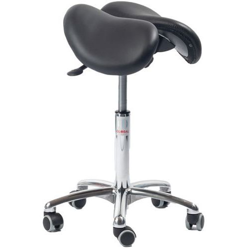 Sella Echo in pelle in 2 pezzi - Alta - Seduta Global Professional Seating