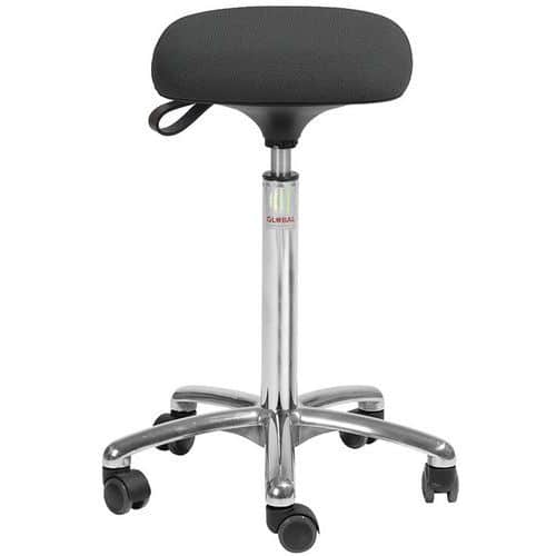 Sgabello Tetra Cura - Tessuto - Alto - Global Professional Seating