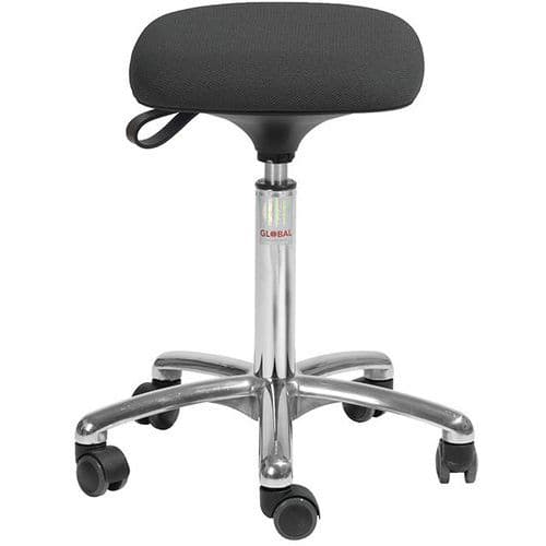 Sgabello Tetra Cura - Tessuto- Medio - Global Professional Seating