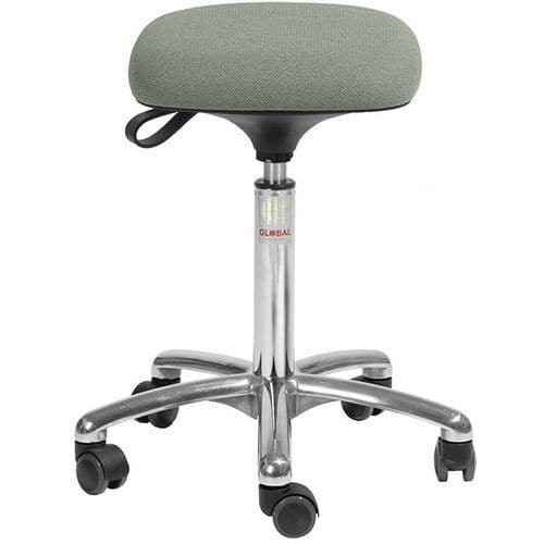 Sgabello Tetra Cura - Tessuto- Medio - Global Professional Seating