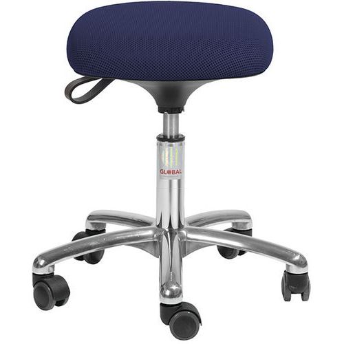 Sgabello Tetra - Tessuto 3D - Basso - Global Professional Seating