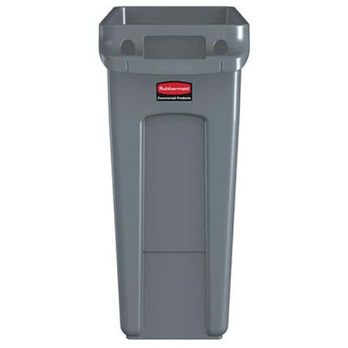 Pattumiera Slim Jim® con aerazione grigia da 60 L - Rubbermaid