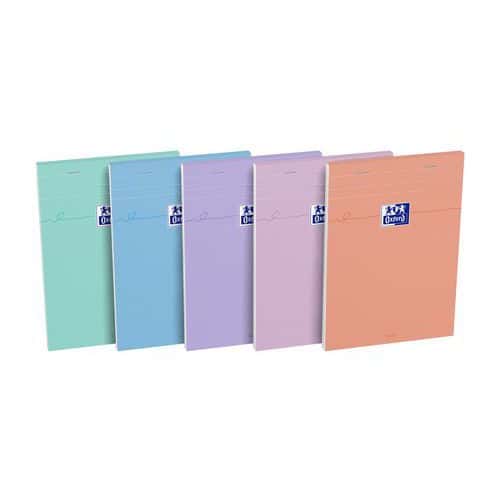 Blocco Smart Pastel con punti metallici 160 pagine - Q5/5 - Oxford