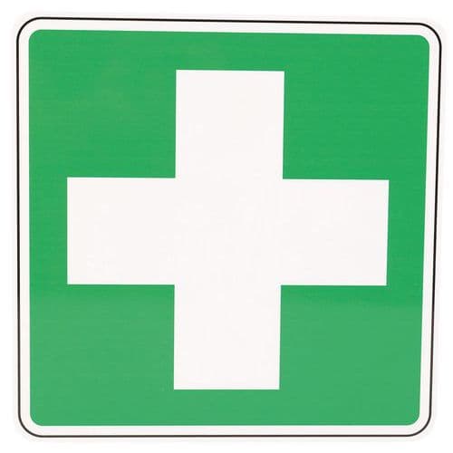 Cartello di emergenza - Pronto soccorso - Alluminio