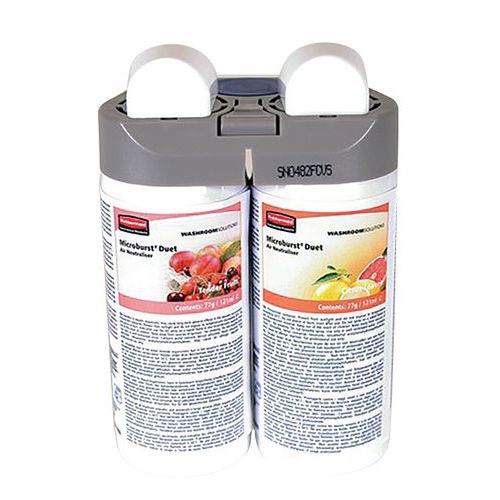 Ricarica di profumo Microburst Tender Fruits e Citrus Leaves - Rubbermaid