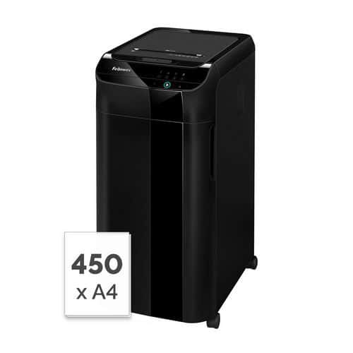 Distruggidocumenti AutoMax™ 450C taglio incrociato P4-68L- Fellowes