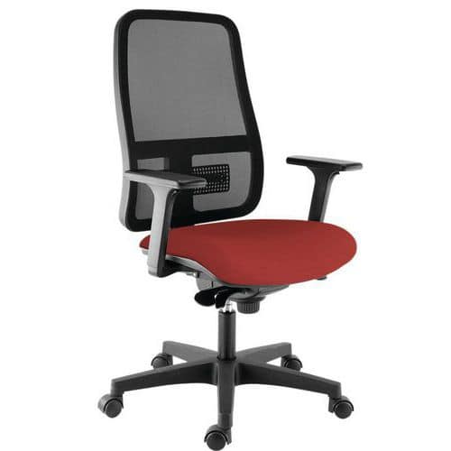 Sedia da ufficio ergonomica braccioli 3D Buz - Sokoa