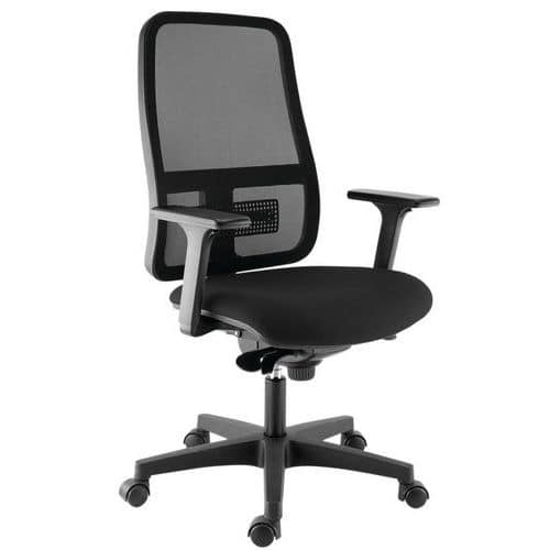 Sedia da ufficio ergonomica braccioli 3D Buz - Sokoa