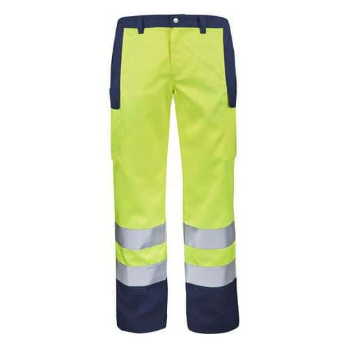 Pantalone da lavoro alta visibilità Fluo Base XP - Cepovett Safety