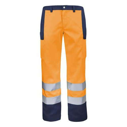 Pantalone da lavoro alta visibilità Fluo Base XP - Cepovett Safety