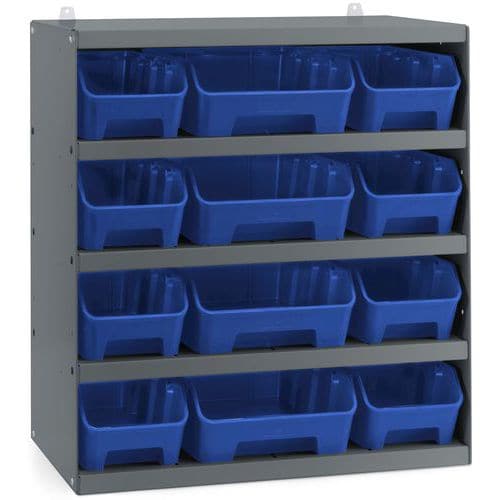 Rack 12 contenitori RK Box Air - 496x304x546 mm - Fami