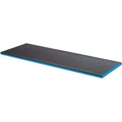 Coperchio in acciaio nero/blu per piano in legno - Fami