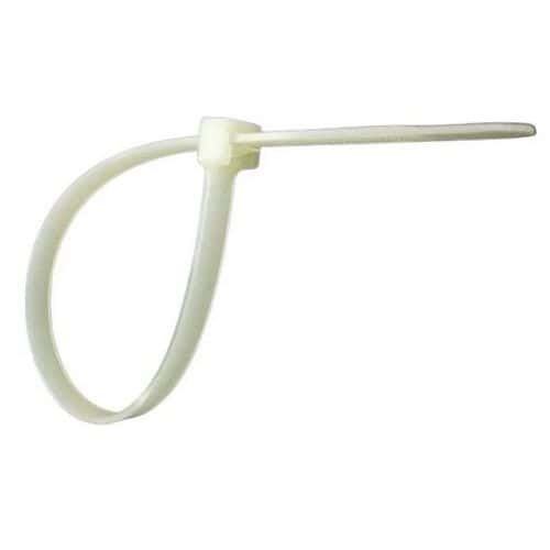 Fascette serrafili in nylon bianco - Larghezza 4,8mm - Manutan Expert