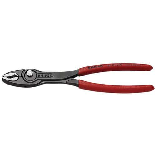 Pinza multipresa TwinGrip rivestimento in PVC o bimateriale - Knipex