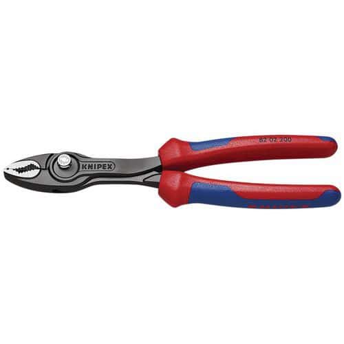 Pinza multipresa TwinGrip rivestimento in PVC o bimateriale - Knipex