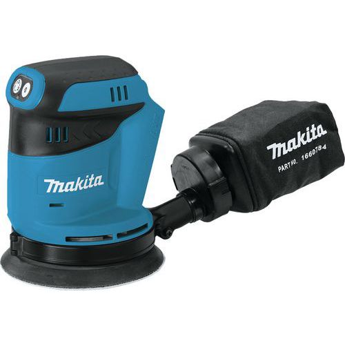 Levigatrice eccentrica 18 V Ø125 mm senza batteria - Makita