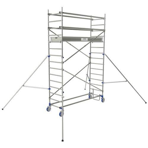 Trabattello mobile Cross 250 alluminio - Tubesca