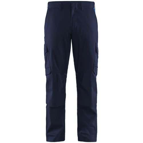 Pantaloni per industria tasche porta-ginocchiere blu scuro/nero - Blåkläder