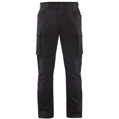 Pantaloni da lavoro in tessuto stretch 2D nero - Blåkläder