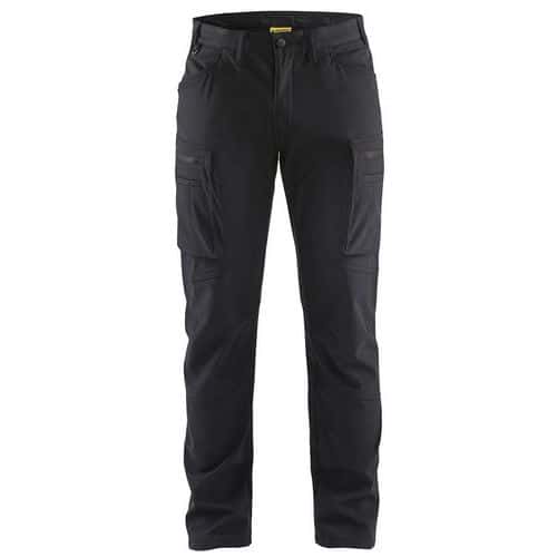 Pantaloni da lavoro Softshell nero - Blåkläder