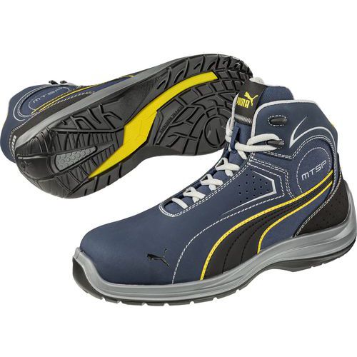 Calzature anti-infortunistiche alte TOURING SB E P WRU FO SRC - Blu - Puma