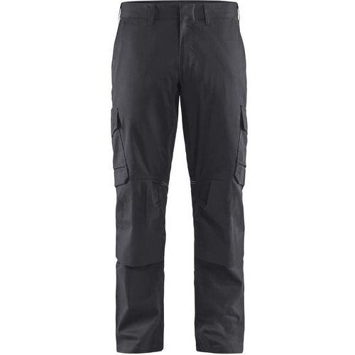 Pantaloni per industria con tasche porta-ginocchiere grigio medio/nero - Blåkläder