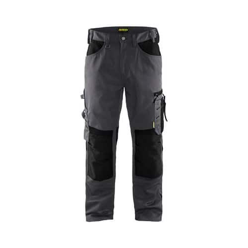 Pantalone realizzato a mano senza borsa float grigio/nero C54