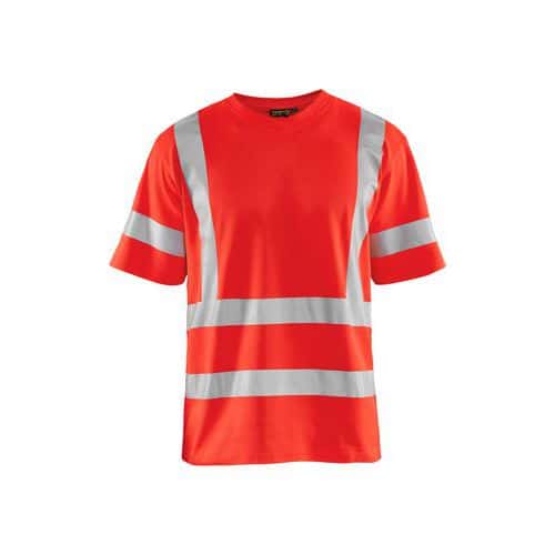 T-shirt da lavoro alta visibilità col V anti-UV - Blåkläder