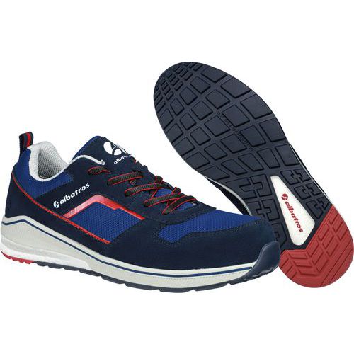 Calzature anti-infortunistiche COURT BLUE LOW S1P ESD HRO SRC - Albatros