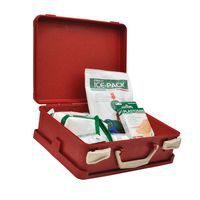 Valigetta di pronto soccorso ecosostenibile Futura Box Rosso - 5 persone