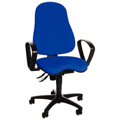 Sedia da ufficio ergonomica Sitness 10 - Base in polipropilene