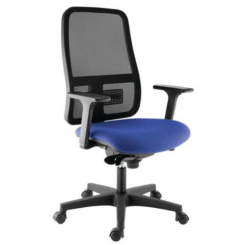 Sedia da ufficio ergonomica braccioli 3D Buz - Sokoa